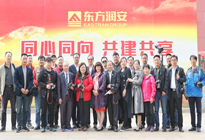 4月14日：汤德胜携台湾桃园市摄影研究会到集团交流采风